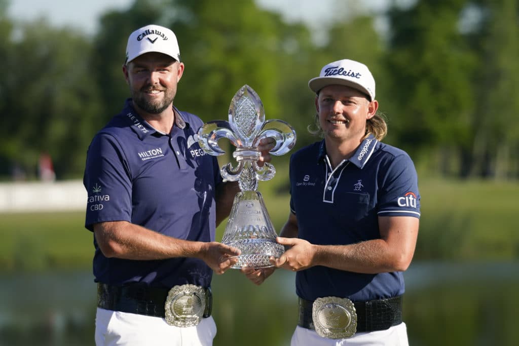 Marc Leishman and Cam Smith Zurich Classic