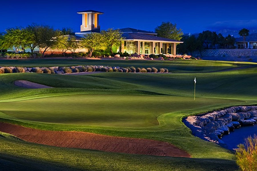 an image of the TPC Summerlin golf course in Las Vegas, hostw of the 2021 Shriners Children’s Open